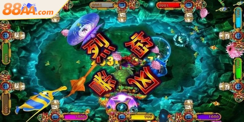 Cơ chế tính điểm thưởng của máy săn cá tương đối dễ hiểu